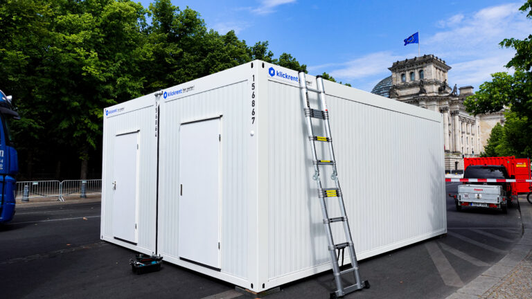 Rabatte im Container-Shop – Klickrent feiert Black Week